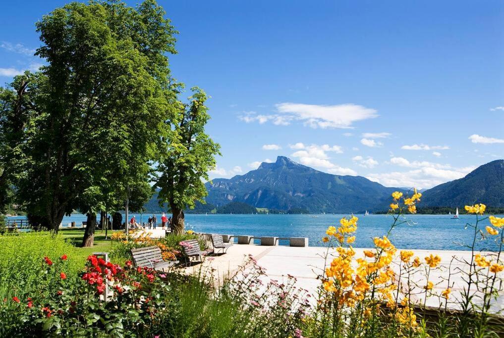 Im Mondseeland Innerschwand المظهر الخارجي الصورة