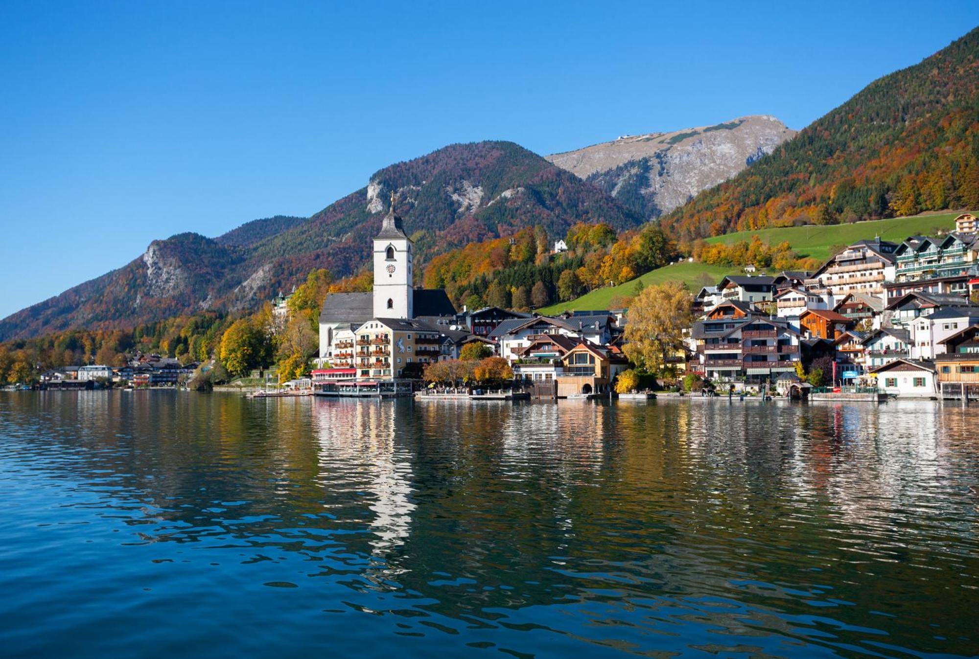 Im Mondseeland Innerschwand المظهر الخارجي الصورة